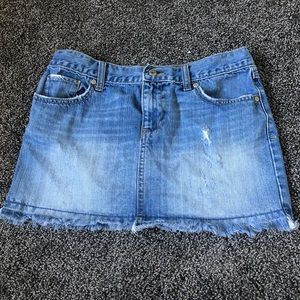 Old navy jean skirt